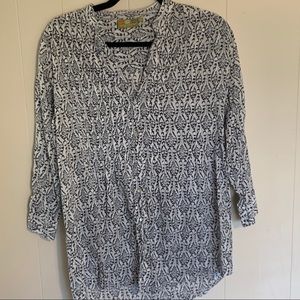 Rock Paper Flower Shirt Size Small